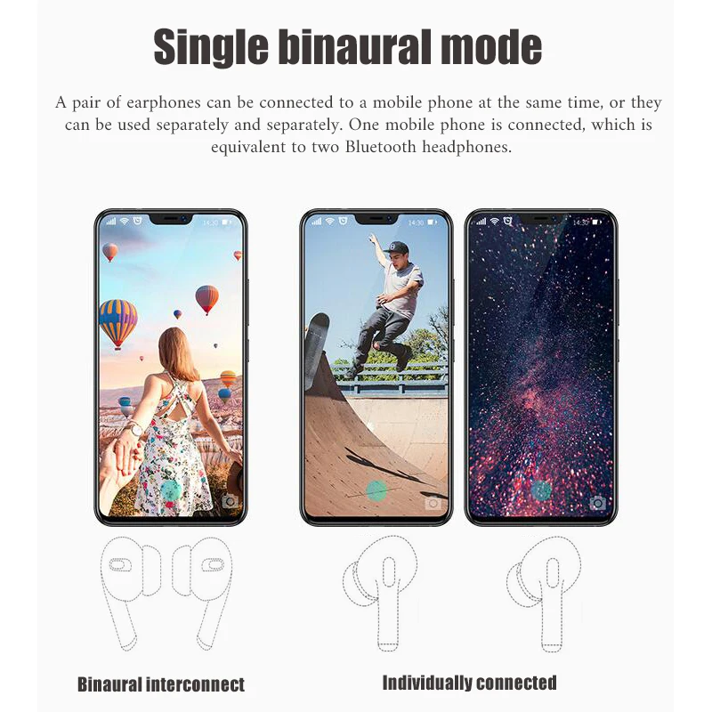 Aire Pro TWS Bluetooth наушники Беспроводная гарнитура Air 3 Pro 1:1 tws Smart sensor наушники Pop Up Hifi стерео Универсальный головной телефон