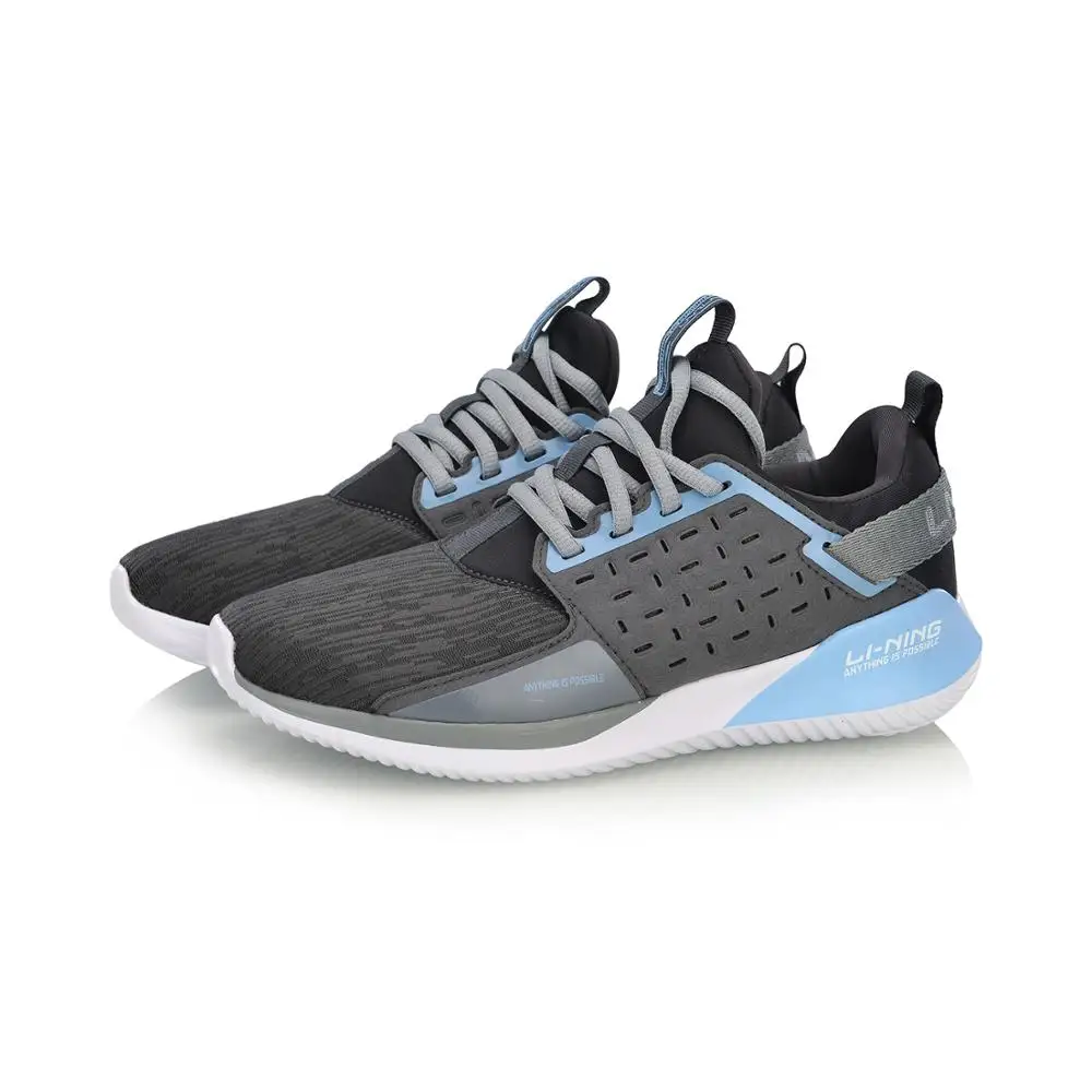 Li Ning Для женщин цвет часовой пояс для бега Обувь с вырезами Дышащие и ноские Эта