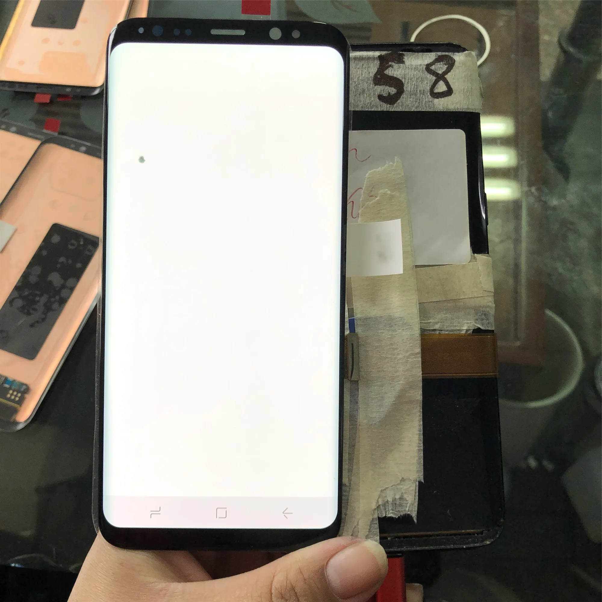ЖК дисплей Super Amoled для Samsung Galaxy S8 G950F G950FD G950A с сенсорным экраном и дигитайзером в