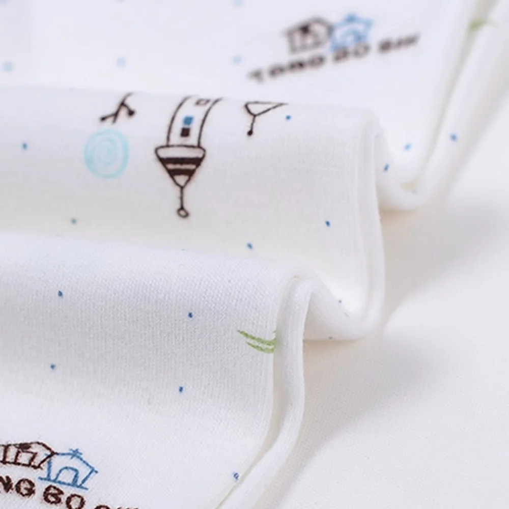5 шт./компл. нижнее белье для новорожденных комплект хлопок милый мультфильм младенческой одежды костюм для детей от 0 до 3 месяцев