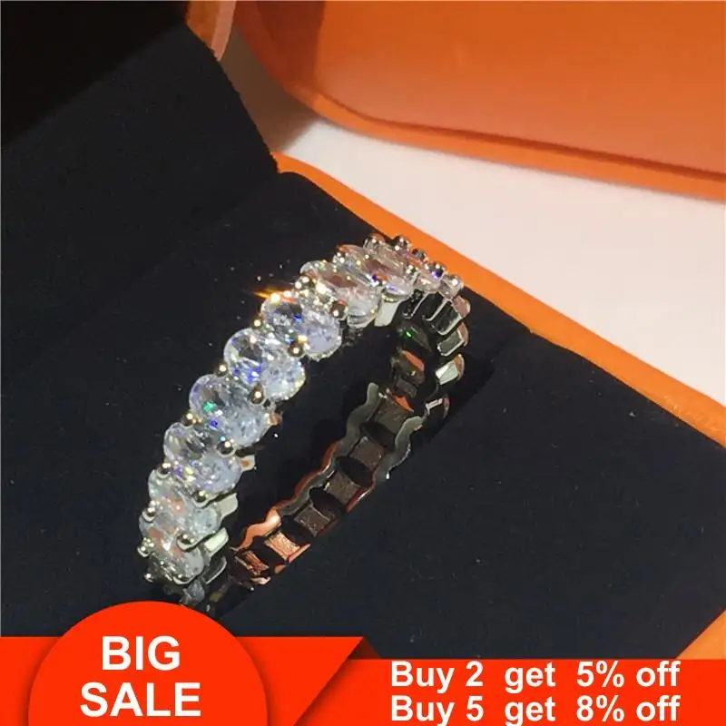 Женское кольцо из серебра 925 пробы с овальной огранкой | Украшения и аксессуары