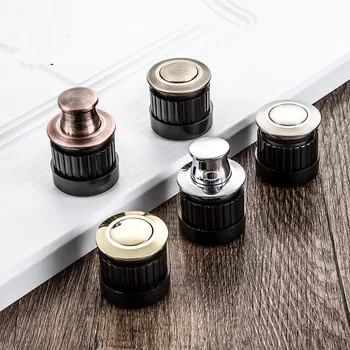 

Tatami recessed telescopic spring knob bounce Concealed handle hidden drawer Pulls handles Cabinet Door Furniture Hardware