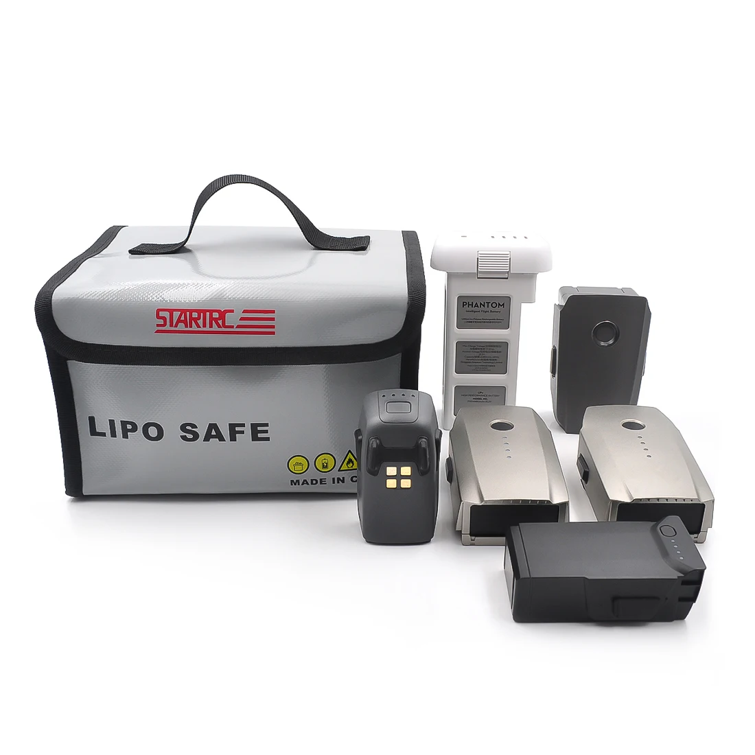Promo AXK Lipo Battery Storage Pouch Fireproof Explosion-proof Heat-resistant Storage Bag for DJI Mavic Mini / Mavic 2 / Mavic Pro Drone 