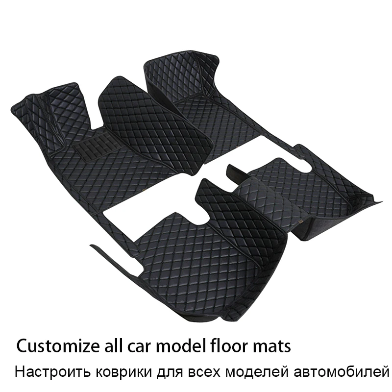 Durable Leather Car Floor Mat For Bmw 3 Series E90 F30 G20 E36 Convertible E93 3 Coupe E46 E92