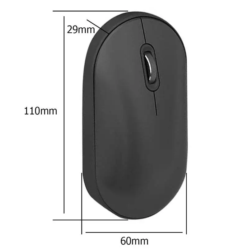 Xiaomi Youpin MIIIW Dual Mode 2.4GHz Wireless Bluetooth Mouse Air Mute Optical Mouse Mice For Computer Laptop Office Home Usage