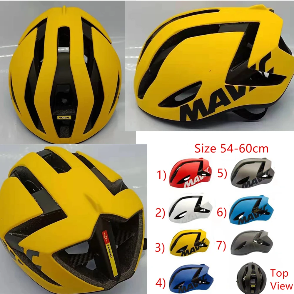 Велосипедный шлем MAVIC Road Comete, потрясающий шлем для женщин и мужчин, MTB Горный шоссейный шлем, велосипедные шлемы, размер M 54-60 см, 260 г