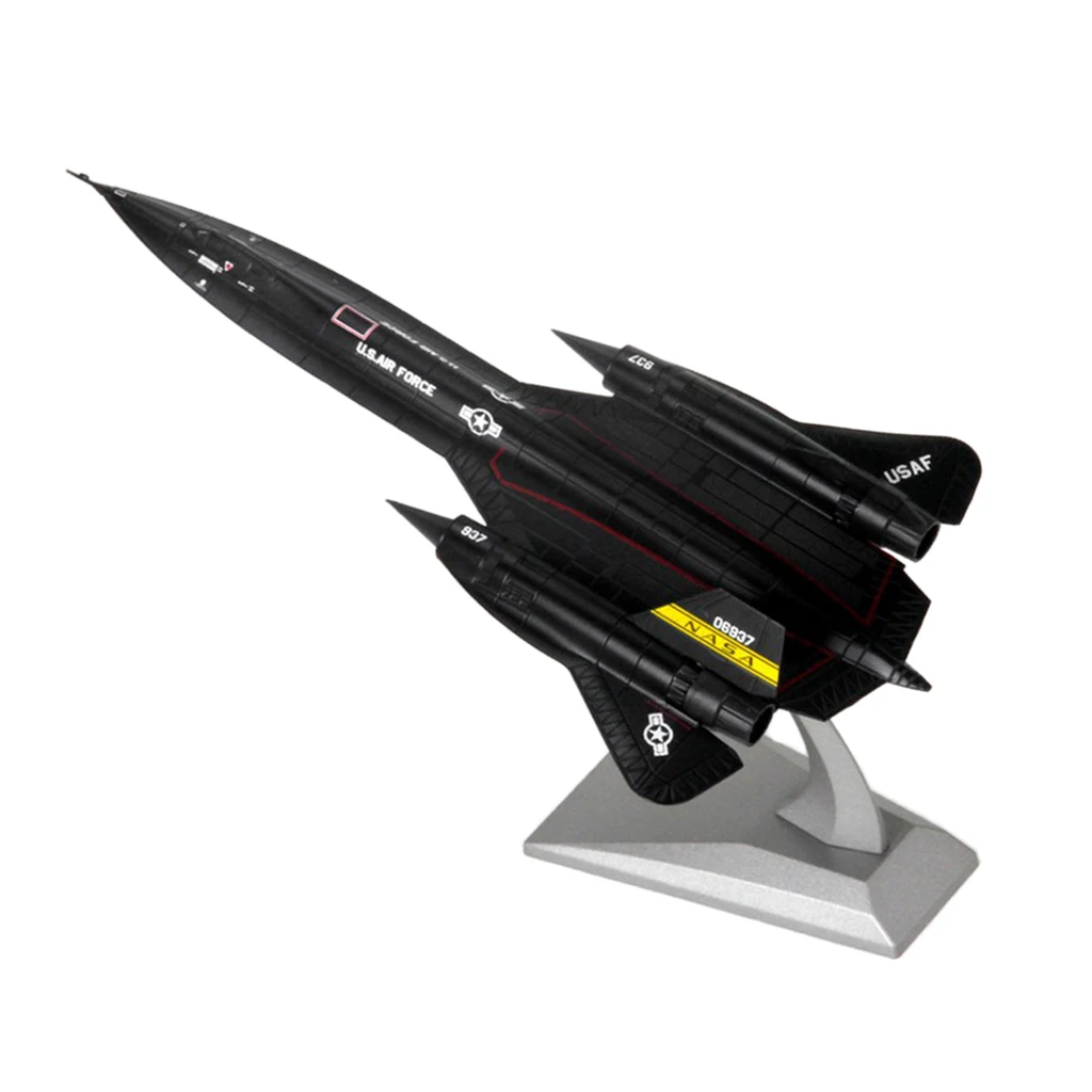 1:144 SR-71A Blackbird ВВС литая модель для домашнего стола орнамент сувенирная игрушка