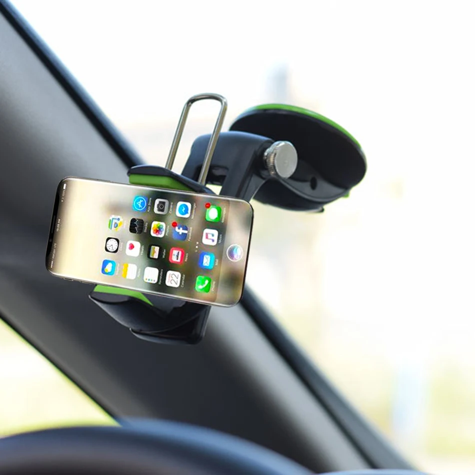 

Car Phone Holder Windshield Telefoonhouder Auto For Samsung iPhone GPS Support Smartphone Voiture Suction Cup Phone Stand Holder