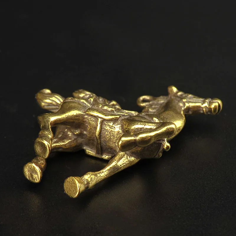 horse keychain pendants copper (1)