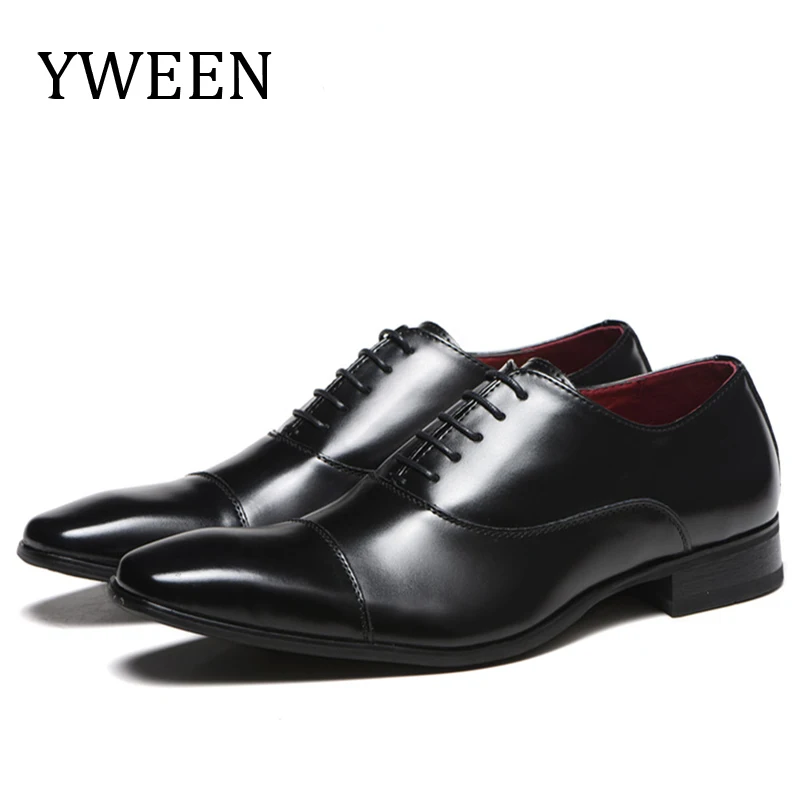 YWEEN/ цена; Мужские модельные туфли из искусственной кожи; Мужская обувь; Модные мужские свадебные туфли; удобная мужская официальная обувь