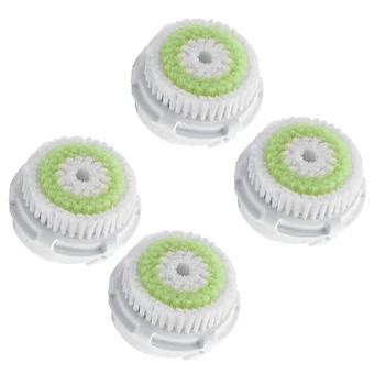

Replacement Facial Cleansing Brush Heads Replacements for Acne Prone Skin and Clogged Pores 4Pcs