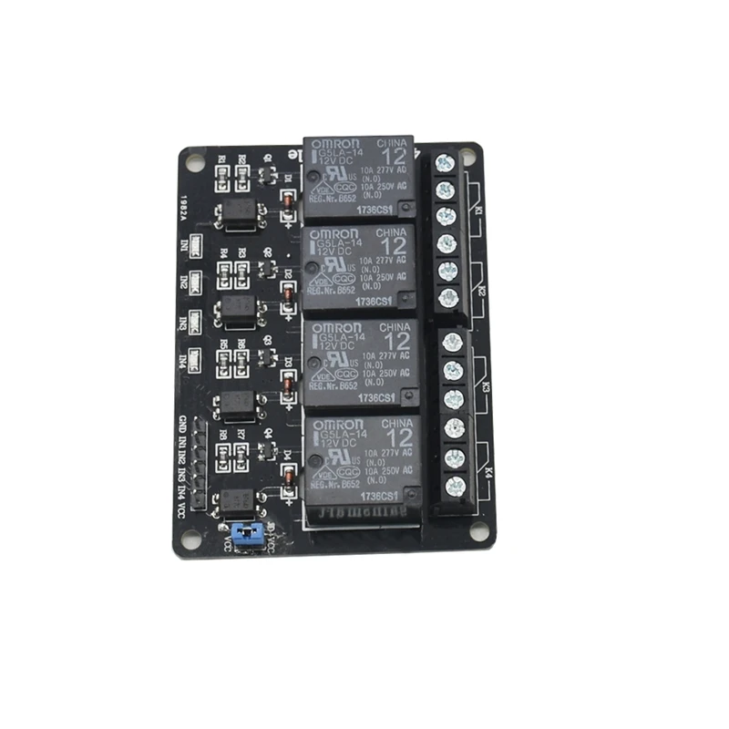 4 канала 12 В релейный модуль с защитой для оптронной пары питания для Arduino Pic Dsp