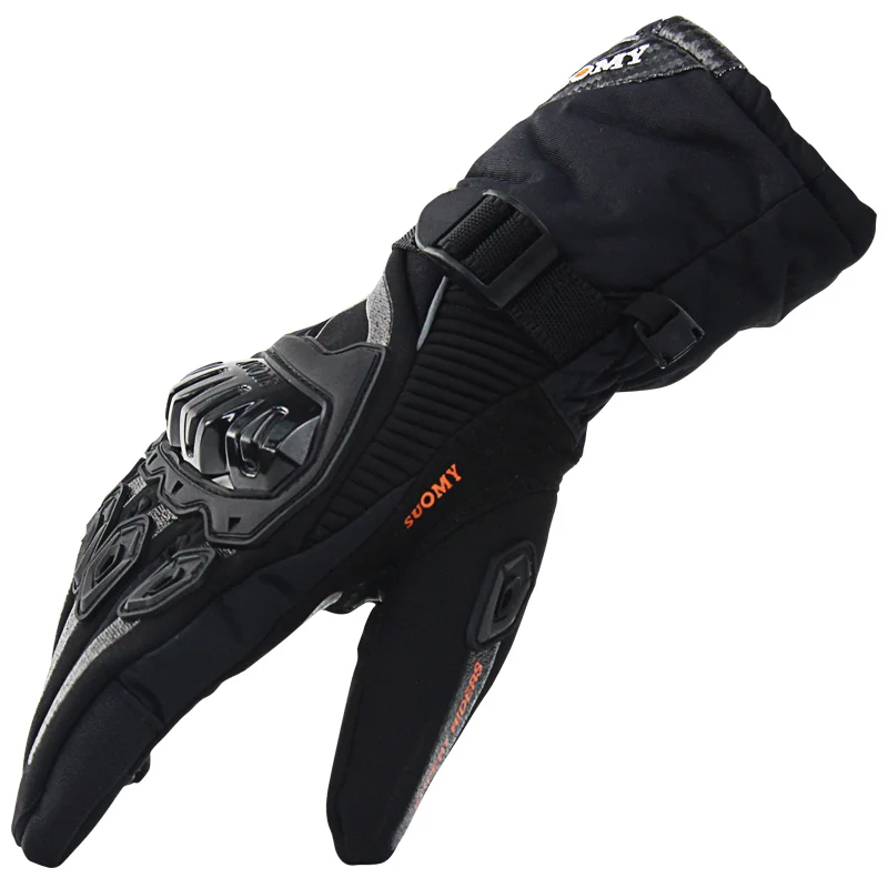 Moto rcycle перчатки водонепроницаемый ветрозащитный зимний теплый Guantes moto Luvas сенсорный экран moto siklet Eldiveni защитный - Цвет: 3