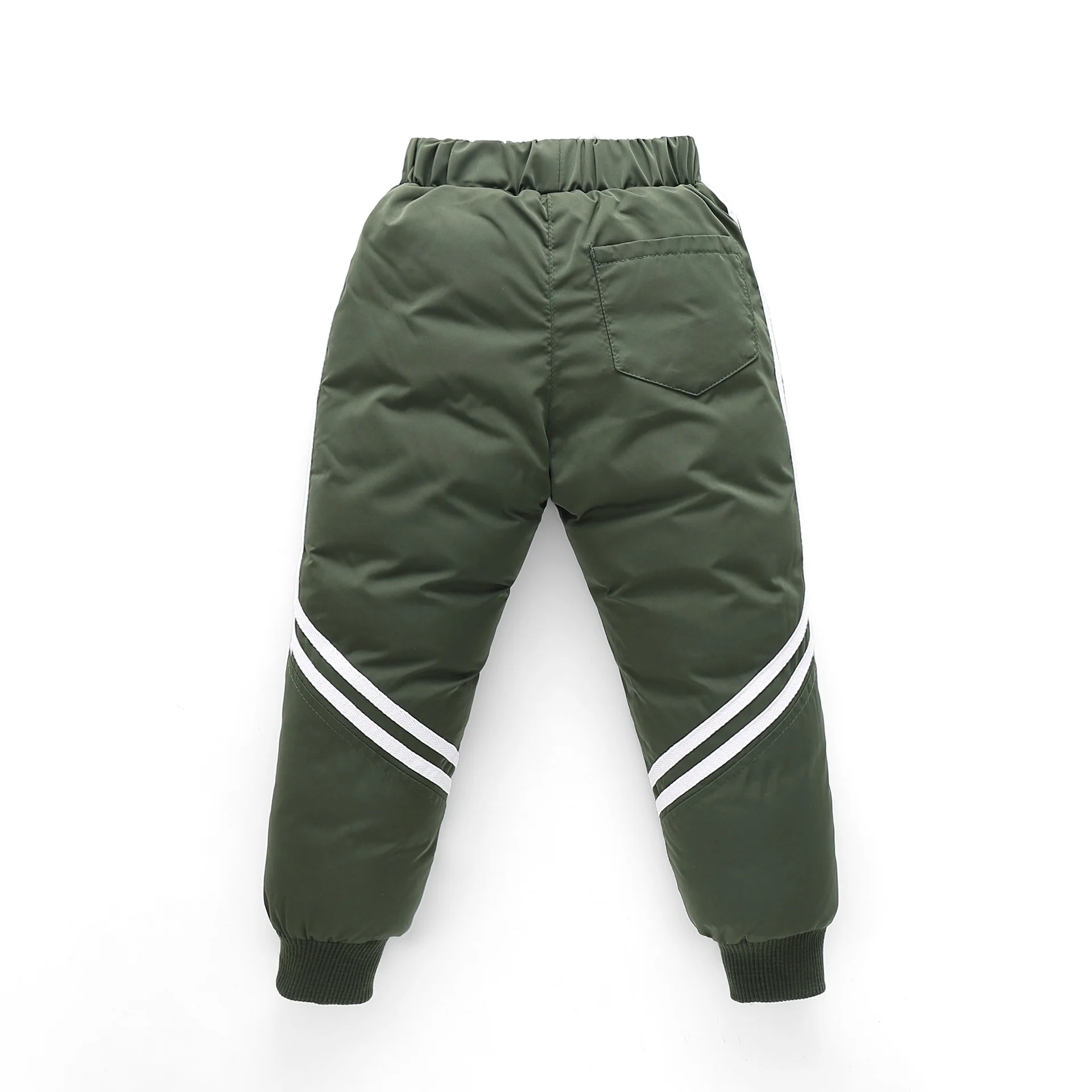 Новинка года; зимняя детская одежда леггинсы из плотного бархата для маленьких девочек Детские хлопковые брюки с рисунком лисы для девочек - Цвет: green