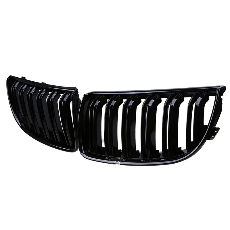 Решетки POSSBAY глянцевые черные с двойными решетками для BMW 3 Series E91 330xd/330xi/335d Wagon 2006