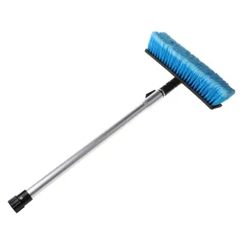 

Car Flow-through Wash Brush Telescoping Handle Soft Cleaning Head RV Truck Wash Trailer