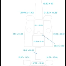 2005 Chaparral 210 плавающий шаг и коврик для кокпита лодка EVA Тиковый настил 1/" 6 мм
