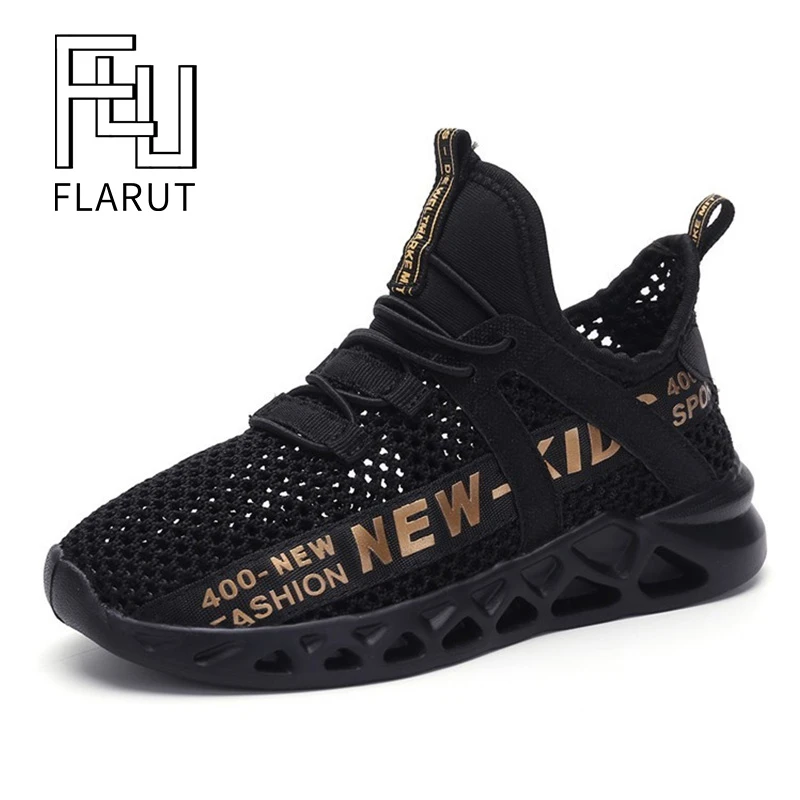 FLARUT/детские кроссовки для бега; спортивная обувь; Tenis Infantil; корзина для обуви для мальчиков; легкая дышащая сетка для девочек; Chaussure Enfant