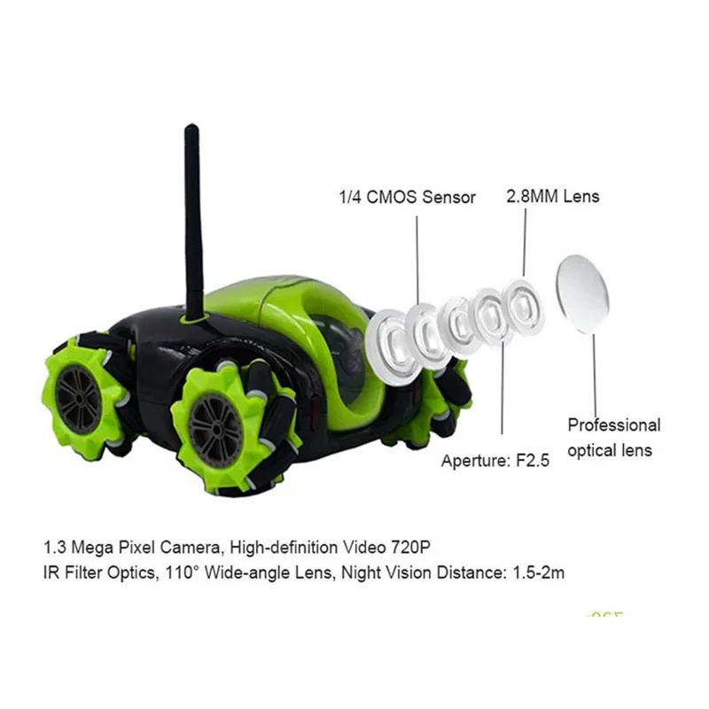 Cena Wifi App kontrolowana zabawka robot Cloud Rover zdalnie sterowany czołg z FPV kamera hd RC pojazd VR bezprzewodowy automatycznie ładuje się