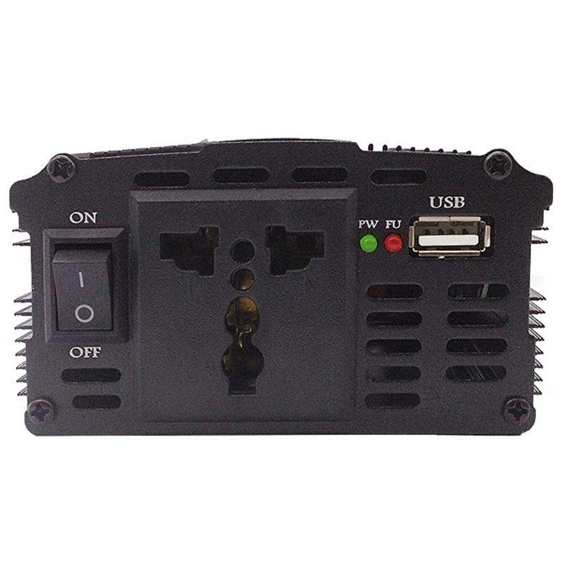 Синусоида солнечный инвертор 12V 220V 500W пики Мощность Напряжение трансформатор конвертер