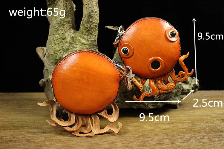 

Shi jiang xin Entirely Handmade Skeleton-skin Cool Simple Fashion Cute Carrying WOMEN'S Cross-body Handbag Octopus Cartoon Chang