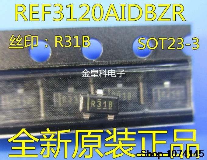 10 штук в наборе, Тол REF3120AIDBZR REF3120AIDBZT R31B SOT23-3 2,048 V