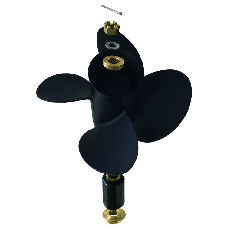 4 blade 13x17 for Tohatsu 60-140hp 15 teeth spline Interchangeable hub marine aluminium propellers | Автомобили и мотоциклы