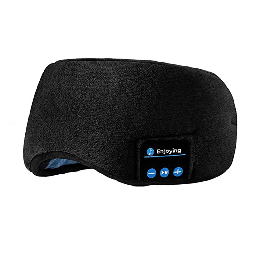 Wireless Bluetooth Stereo Sleeping Earphone Comfortable Washable with Built-in Headphones for Eye Mask Headset | Электроника
