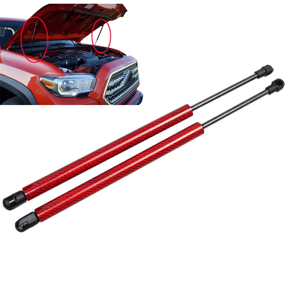 

Carbon fiber for Toyota Sequoia 2008-2014 for Toyota Tundra Car front Hood Bonnet Gas Spring Lift Support Damper Struts 739mm