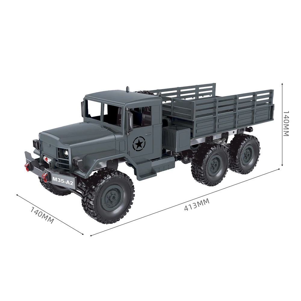 MN-77 1/16 военный 2,4G 6WD внедорожный Радиоуправляемый автомобиль высокоскоростной Электрический автомобиль светодиодный светильник для детей и взрослых RTR