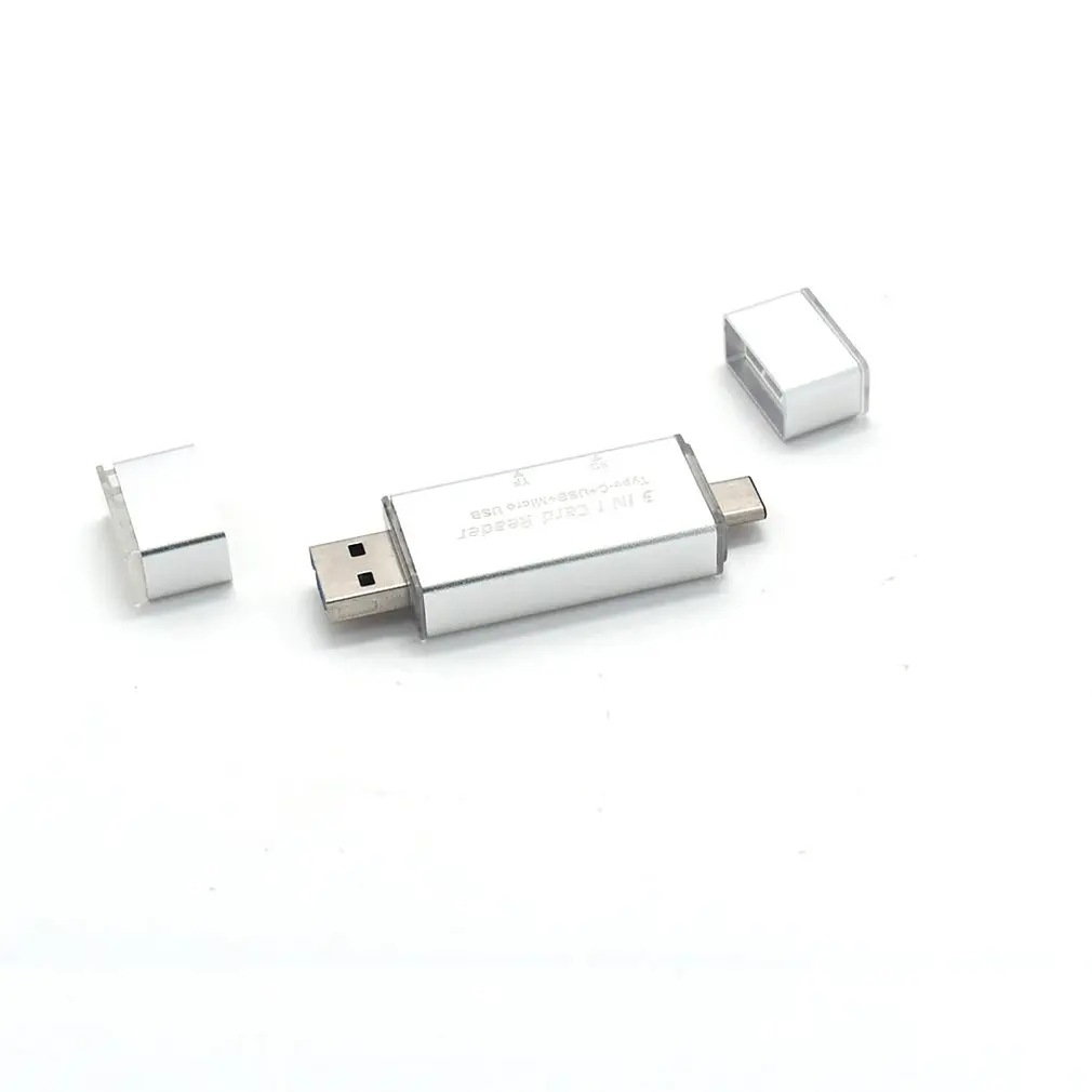 USB3.1 TYPE-C Micro USB OTG кард-ридер совместимый с мобильными телефонами и компьютерами мобильный компьютер универсальный