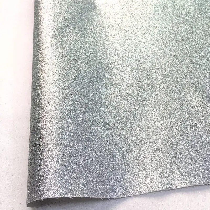 silver A4/20x135 см матовый блестящая виниловая ткань блестящая Переливающаяся искусственная кожа ручной работы материал банты сумка для декора обуви - Цвет: silver