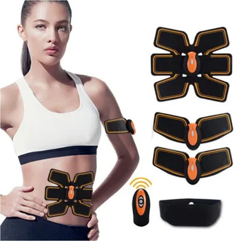

EMS Abdominal Muscle Stimulator Trainer Exerciser Hip Trainer Body Slimming Fat Burning Vibration Fitness Equipment Gym Workout