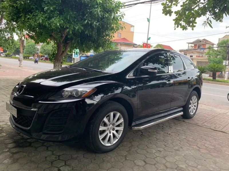 Реальная нагрузка король сторона шаг боковой бар бег доска для Mazda CX-7 2007-. Настоящее утолщение, реальная загрузка 400 кг, очень надежное качество