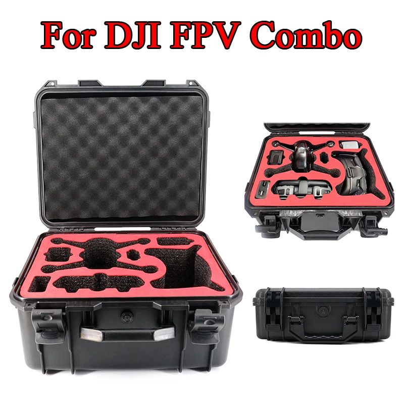 Empalme retención fija bolsa de transporte maleta schulterbox para DJI FPV combo Drone 