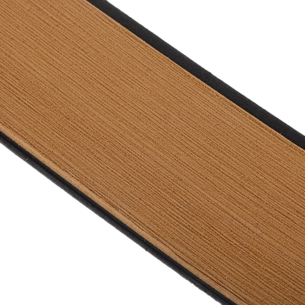 1 Pcs Boat EVA Flooring Mat Faux Teak Decking Yacht Sheet Pad 2400mm X 57mm X 60mm Black / White Stripe 1 Pcs Boat EVA Flooring Mat Faux Teak Decking Yacht Sheet Pad 2400mm X 57mm X 60mm Black / White Stripe