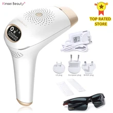 Kinseibeauty IPL эпилятор устройства для удаления волос Перманентная система удаления волос для лица и тела безболезненный IPL эпилятор для женщин и мужчин