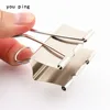 15mm 19mm 25mm 32mm 41mm 51mm Platinum Clamp Paper  Binder Clips Bookmark Clips Memo Clip Student School Office Supplies ► Photo 3/6
