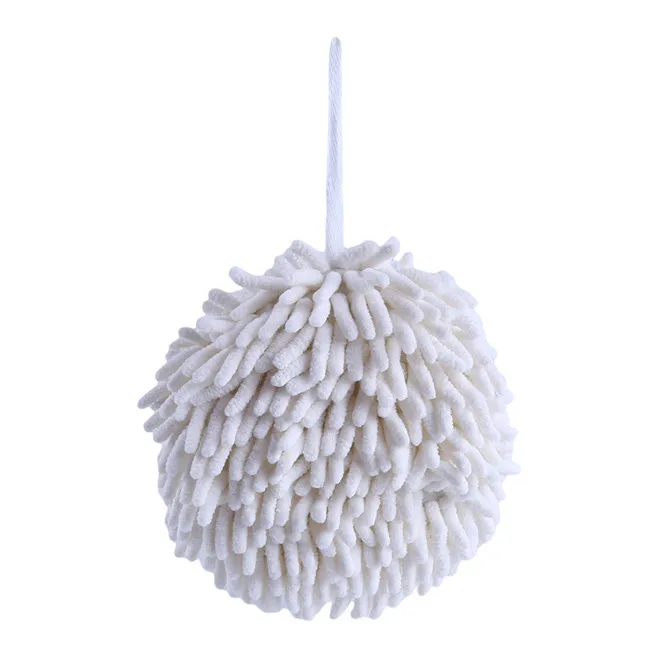 Kitchen Rags Strong Decontamination Dish Hot Sale White Chenille Scouring Pad Efficient Scouring Pad Dish Cloth Cleaning Wipers - Цвет: Белый