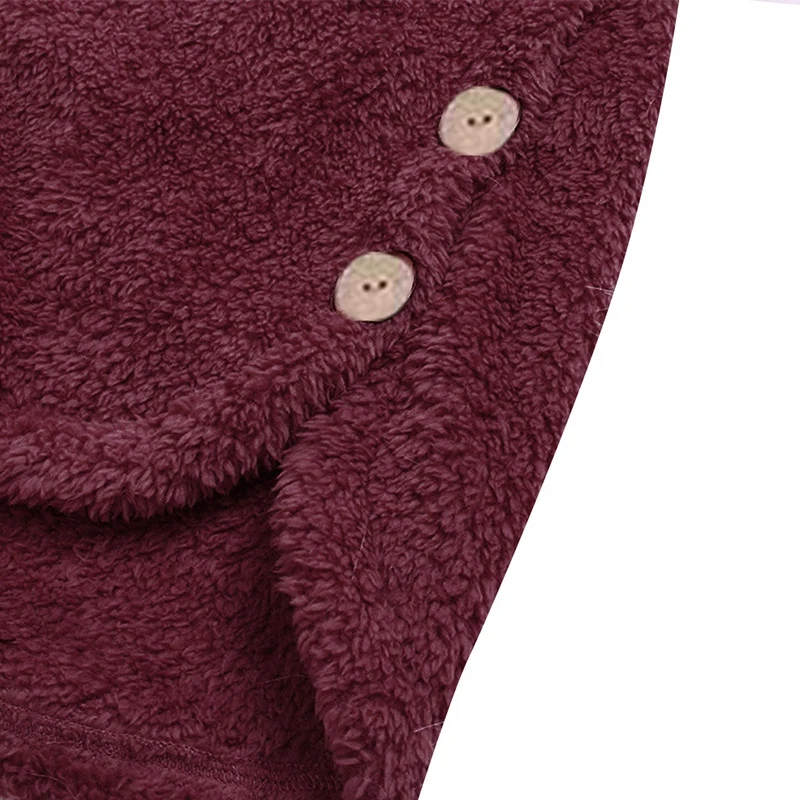 Vrouwen Herfst En Winter Mode Jas casual Beknopte Effen Kleur Faux Bontjas Vrouwelijke Lange Bont Korte Jas Dikke Jas