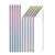 10Pcs Reusable Drinking Straw Metal Straws 304 Stainless Steel Straws Set with Brush Bar Cocktail Straw for Glasses Drinkware 8