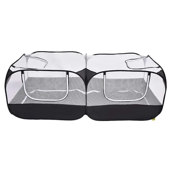 

Portable Chicken Run Large Chicken Pen for Small Animals Outdoor Pet Enclosure Outdoor Rabbit Run