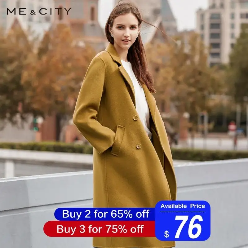 Me& city, Женское шерстяное пальто, верхняя одежда, зимняя одежда, офисное Женское пальто, модное, теплое, тонкое, элегантное, ретро пальто