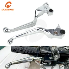 OUMURS мотоцикл хром тормоза рычаг сцепления ручные рычаги руль для Harley Sportster Softail Dyna Road King Touring на заказ