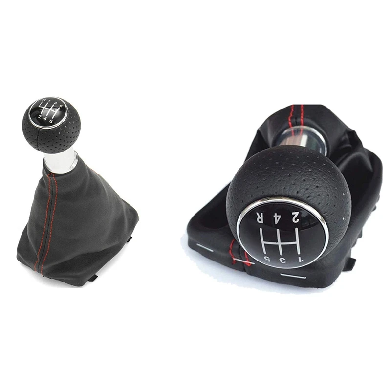 Черная красная линия автомобильная ручка переключения передач рычаг Gaitor крышка