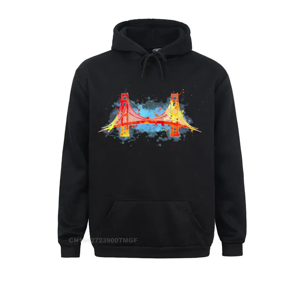 New Design Golden Gate Bridge T-shirt San Francisco by Zany Brainy__19036 Normal Sweatshirts  Mens Hoodies Long Sleeve Hoods Autumn Golden Gate Bridge T-shirt San Francisco by Zany Brainy__19036black