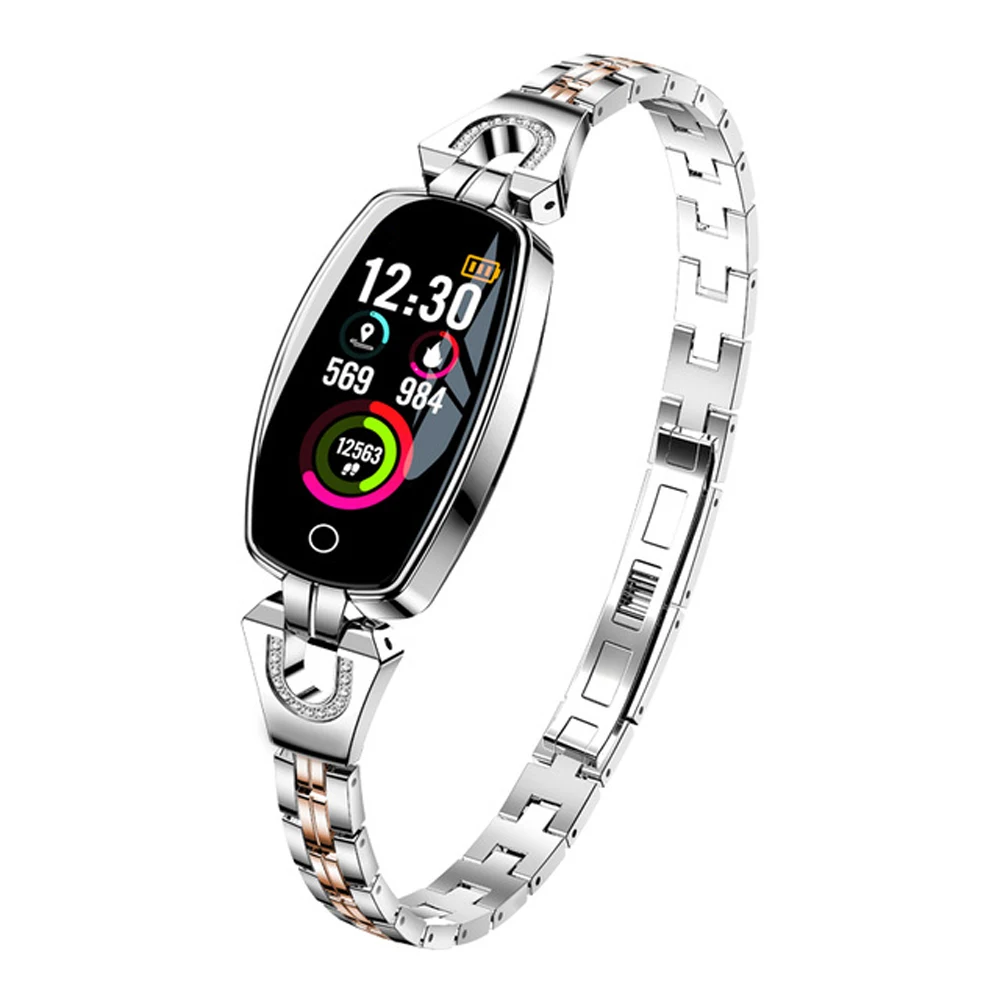 

Female Fashion Smart Watch Blood Pressure Heart Rate Sleep Monitoring