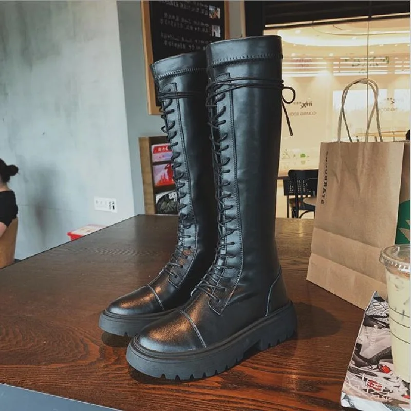 genuine leather equestrian boots