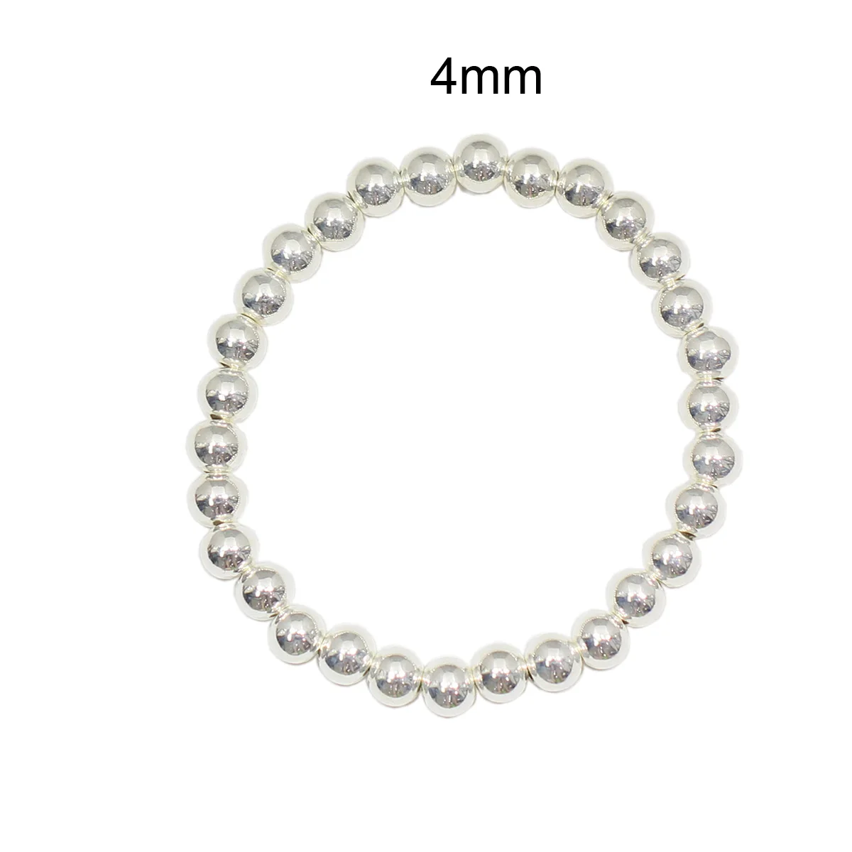 Beadsnice позолоченный браслет из бисера 2-6 мм бусины из стерлингового серебра многослойный браслет из бисера 40012
