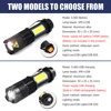 Mini COB Flashlight USB Rechargeable XPE Torch Portable Waterproof Zoomable Lantern 4 Lighting Mode Work Light Camping Lamp ► Photo 2/6